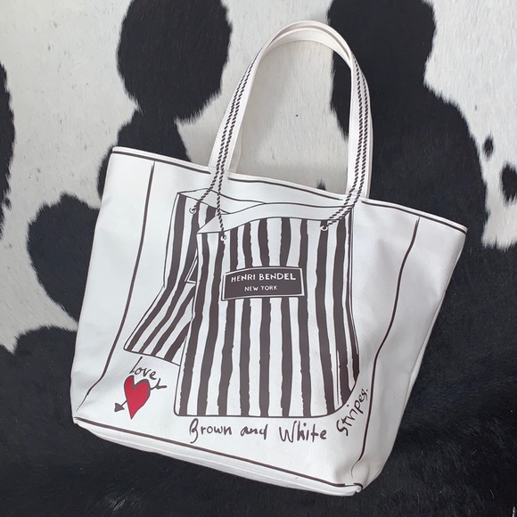 Henri Bendel "For the love of shopping" Tote Bag - Picture 11 of 11